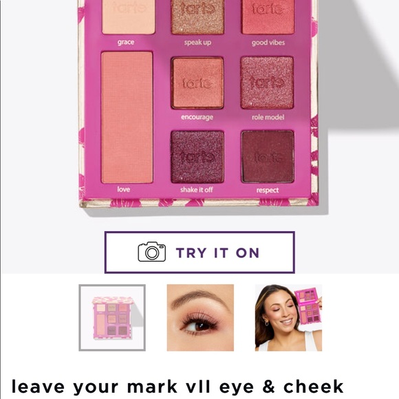 Tarte Leave Your Mark Volume II Eye & Cheek Palette High Performance Naturals - Picture 3 of 3